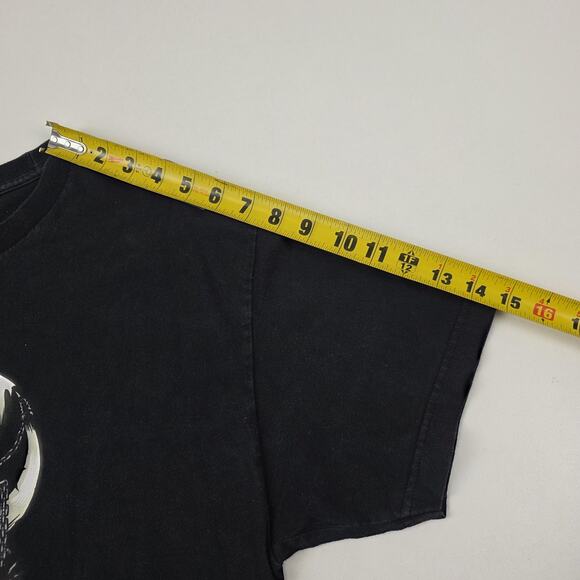 Vintage Independent Shirt Mens Medium Black Chris Haslam Skateboarding Tee Faded - Picture 8 of 10